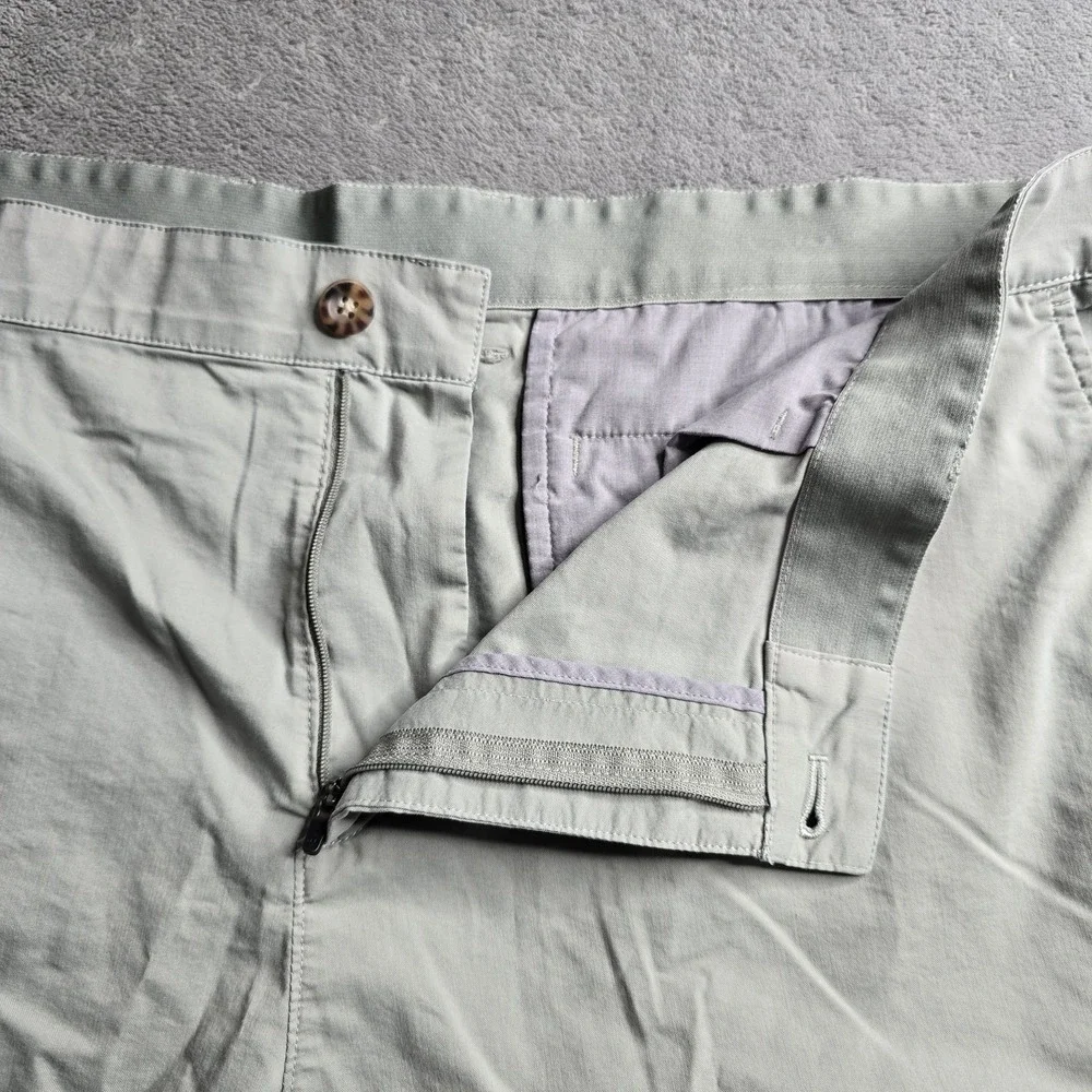 Faherty Movement Chino Shorts Mens 40 (42) Green 8
